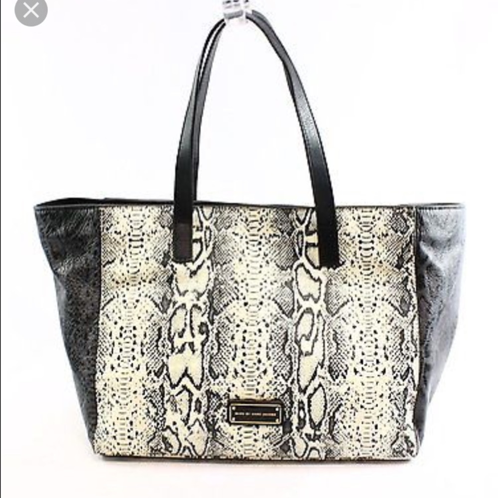 Marc by Marc Jacobs python lily tote handbag