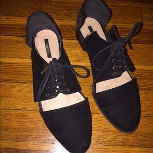 Open stylish Oxfords