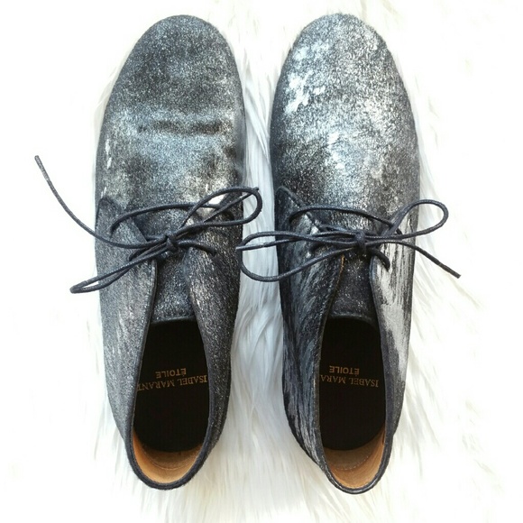 ISABEL MARANT ETOILE calf hair boots - Picture 3 of 4