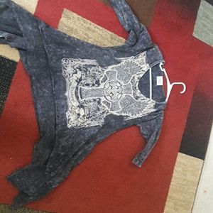 Vintage shirt with bling