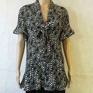 Worthington Short Sleeve Blouse