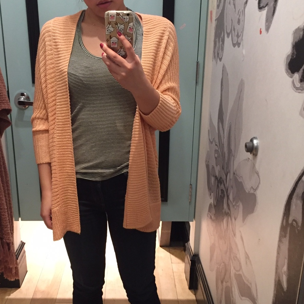Coral Cardigan