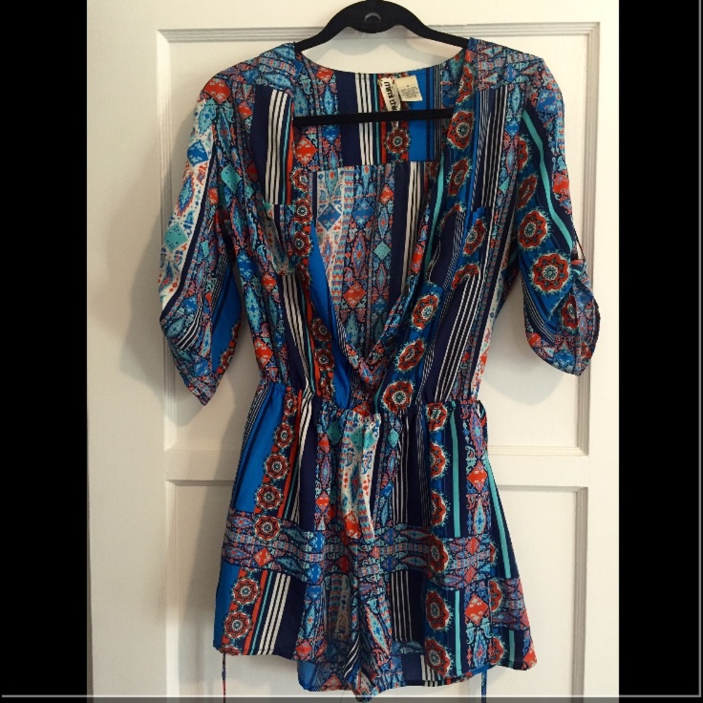 Paisley Romper