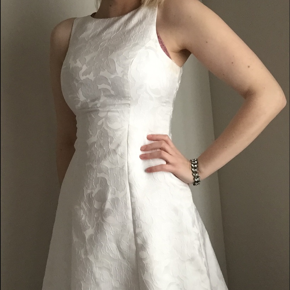 White dress