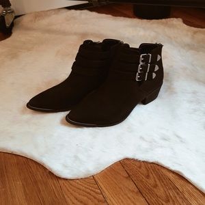 Sam Edelman Black Ankle Booties