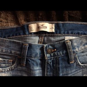 Hollister Co. Boyfriend Distressed Jeans, sz. 26