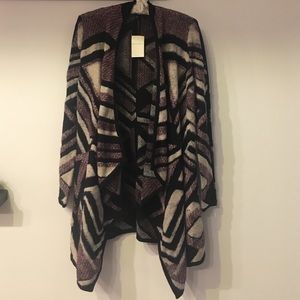 Lucky Brand long cardigan sweater size small