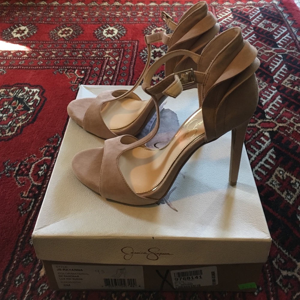 Jessica Simpson Rayanna suede heels