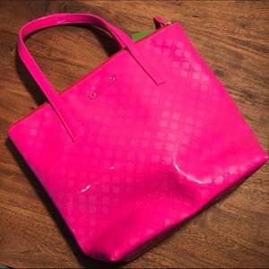 Vinyl Kate spade mini tote