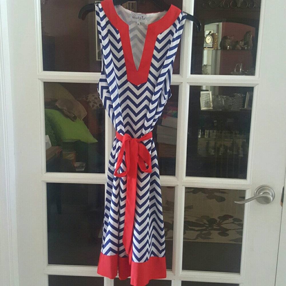 Mudpie size Medium game day dress