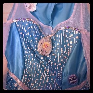Elsa light up and sing costume dress