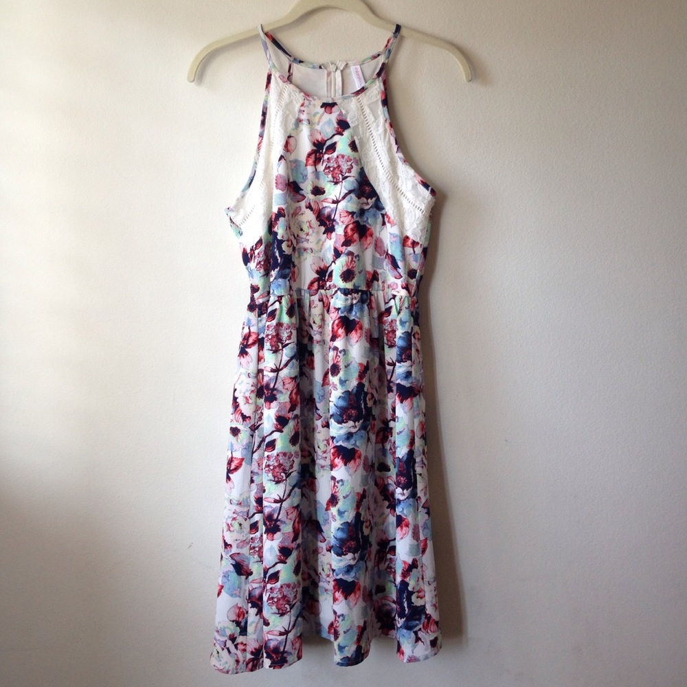 Floral Lace Spring Dress