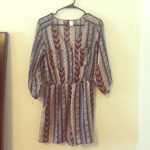Patterned Romper