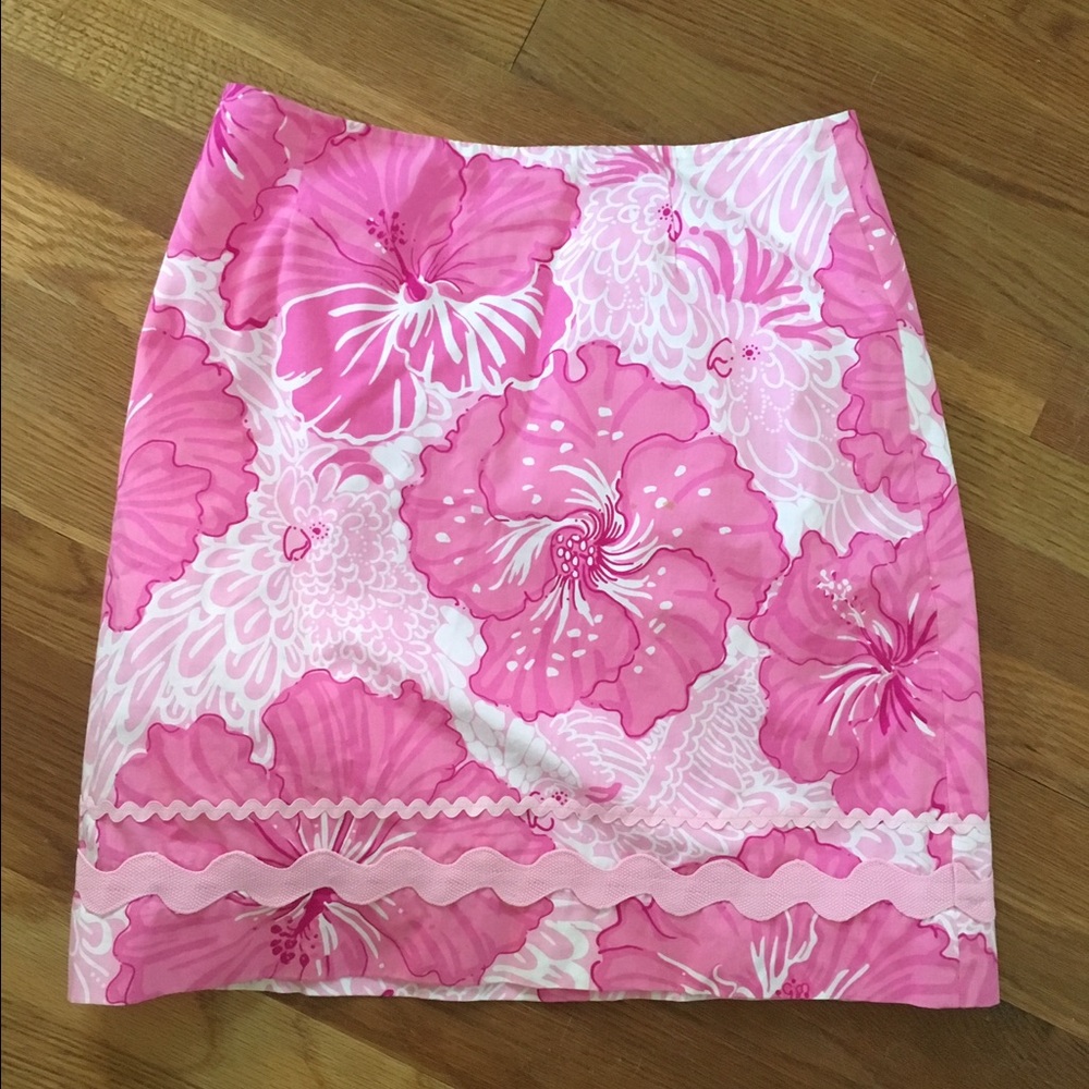 Pink Lilly Pulitzer skirt