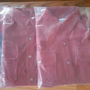 8 Mens Button Down Shirts Haband