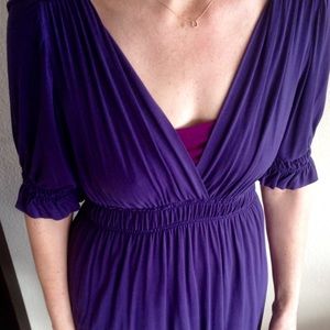 Max Edition comfy purple dress Sz S