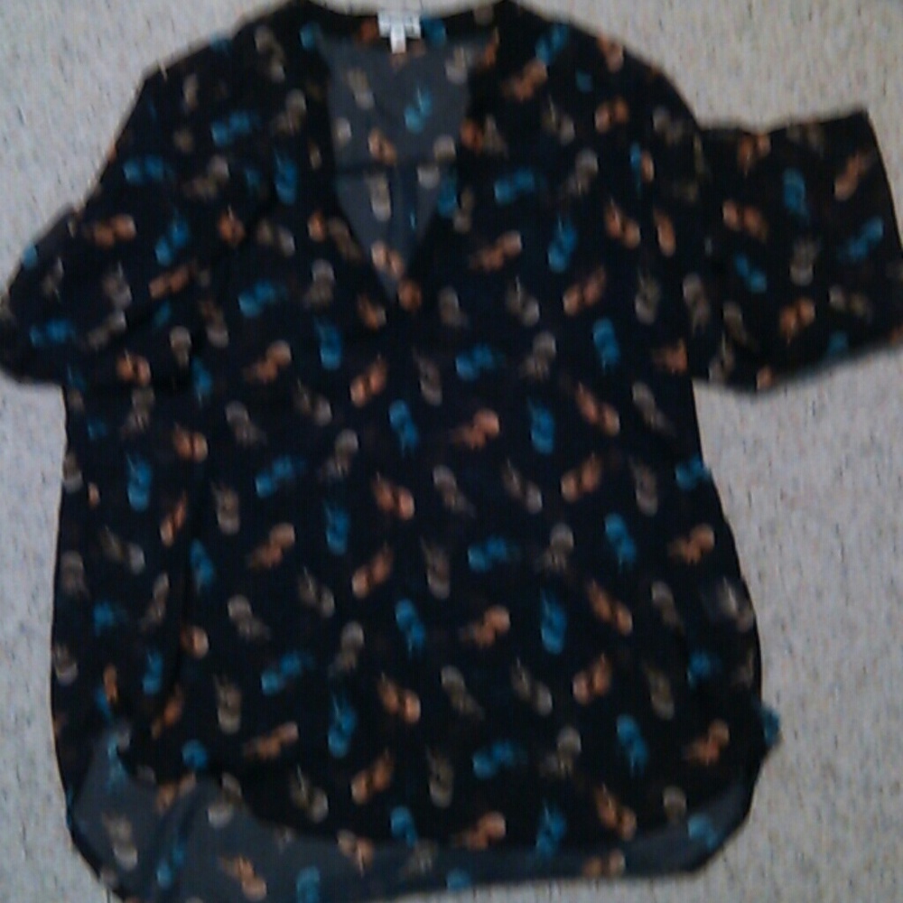 Teen Bell Mandarin collar & 3/4 sleeves