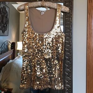 LOVE ROCKS Size Large tank top