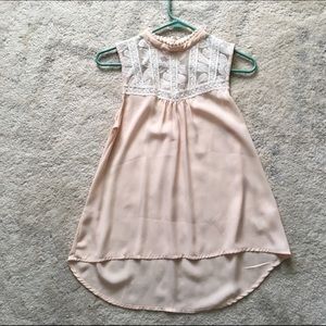 Anthropologie high low blouse