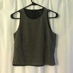 Sleeveless crop top