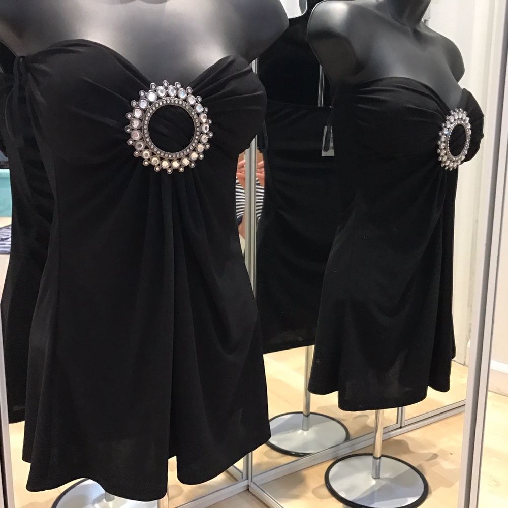 C GRAFFITTI top size XS with the crystals