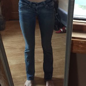 Buckle boot cut jeans - 25L. Worn once!