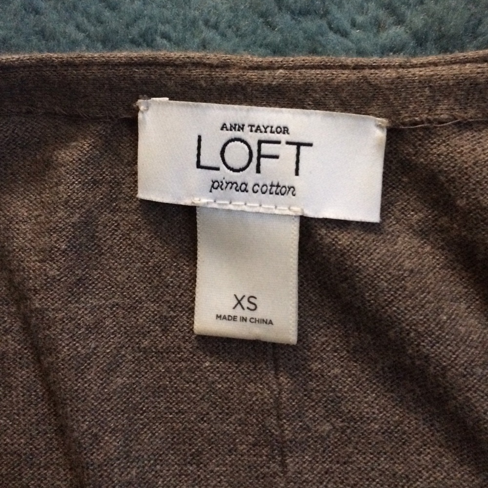 Ann Taylor Loft Ruffle Sweater - Picture 3 of 4