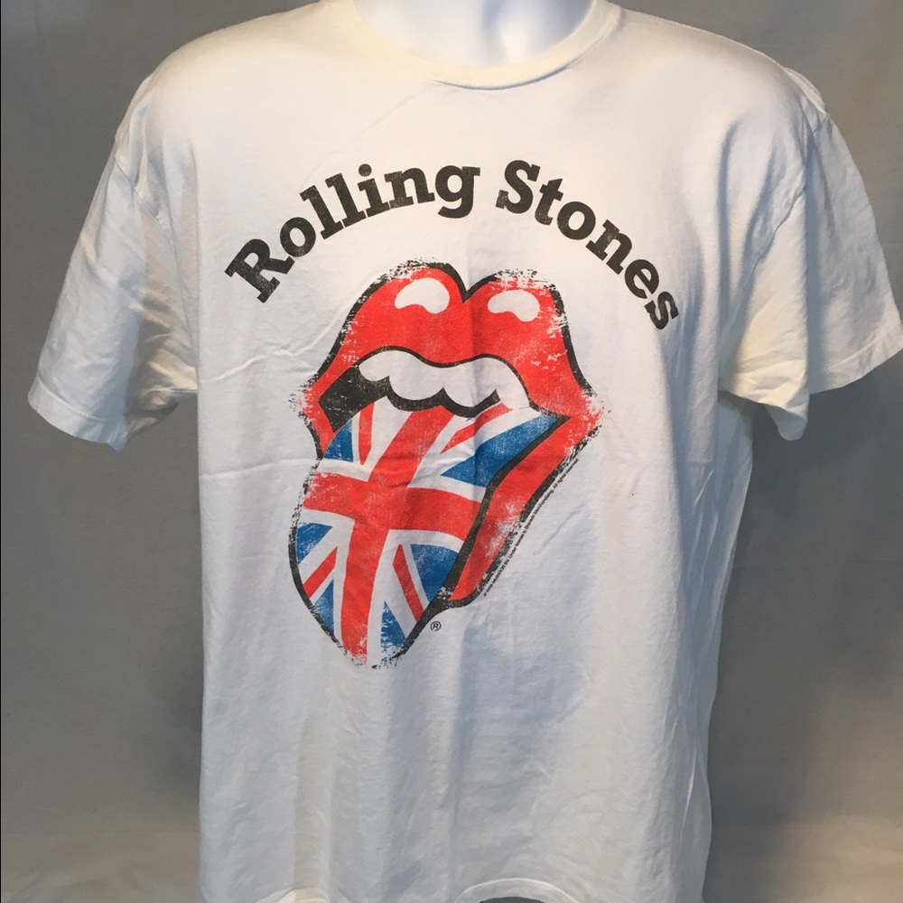 ‼️SOLD‼️ Rolling Stone Distressed Concert Tee XL