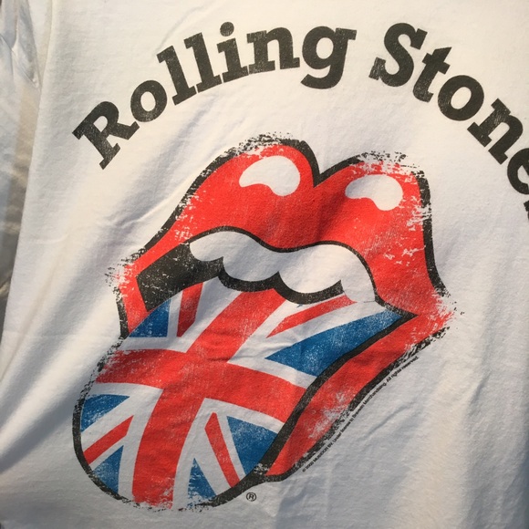 ‼️SOLD‼️ Rolling Stone Distressed Concert Tee XL - Picture 3 of 4