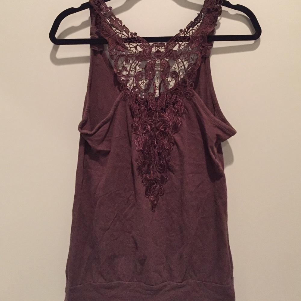 Brown Tank top