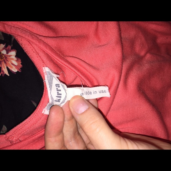 Pacsun Coral Top - Picture 2 of 2