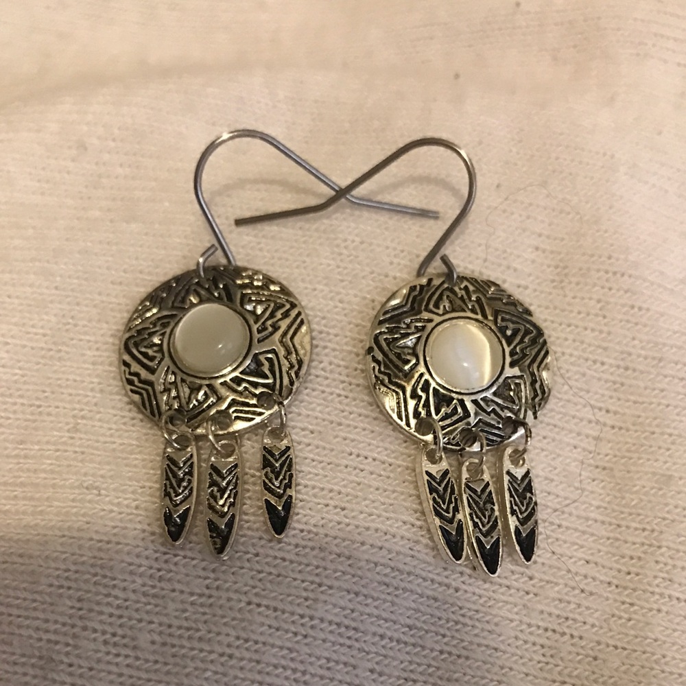 Dreamcatcher earrings