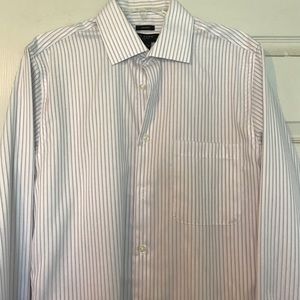 White with purple dress shirt