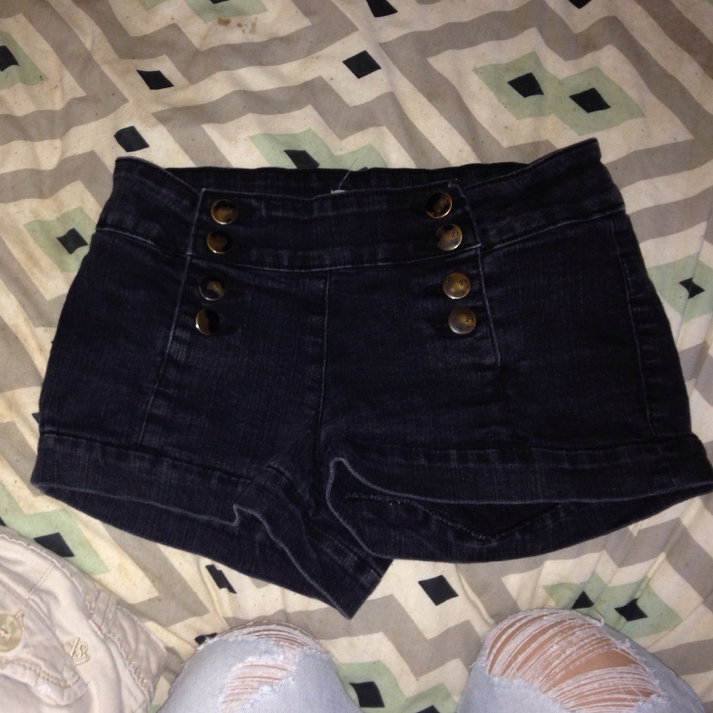 Black shorts