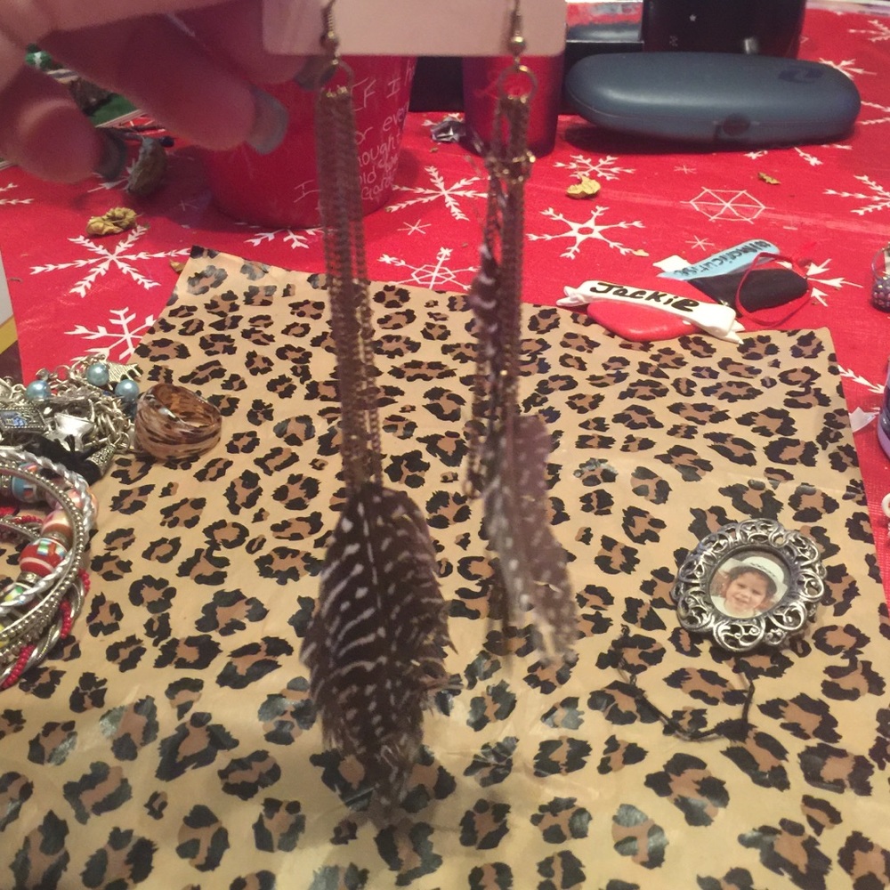 Feather Earrings