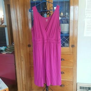 Beautiful Pink A.N.A dress 2X