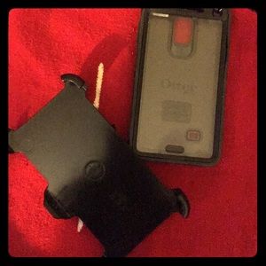 Note 4 otter box with clip scuff free