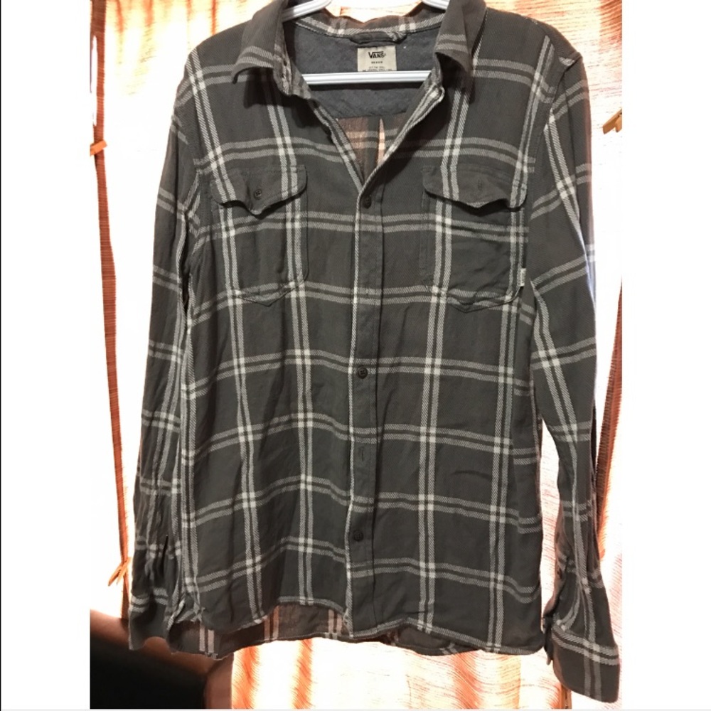 Men's Vans Grey Flannel