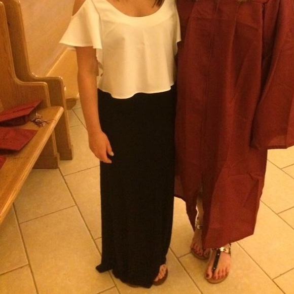 Pacsun Black Maxi Skirt - Picture 1 of 2