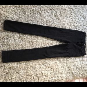 BDG twig high rise skinny jean - black