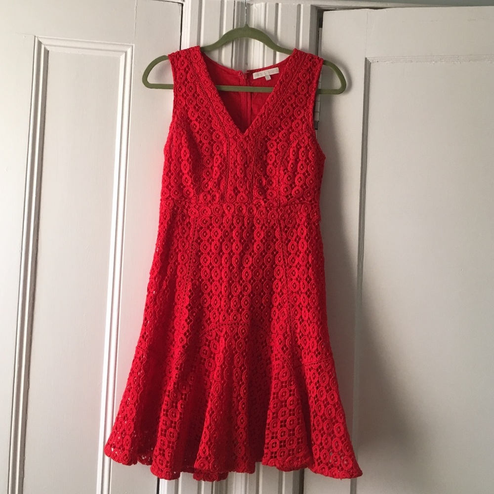 Red dress