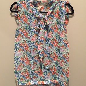 Floral tank top