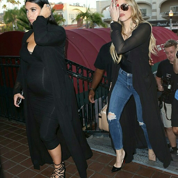 Naked wardrobe sheer duster - Picture 3 of 3