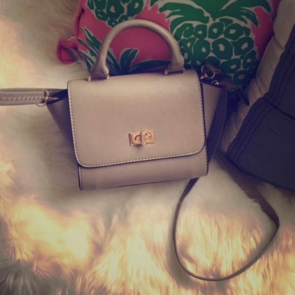 Taupe Crossbody.