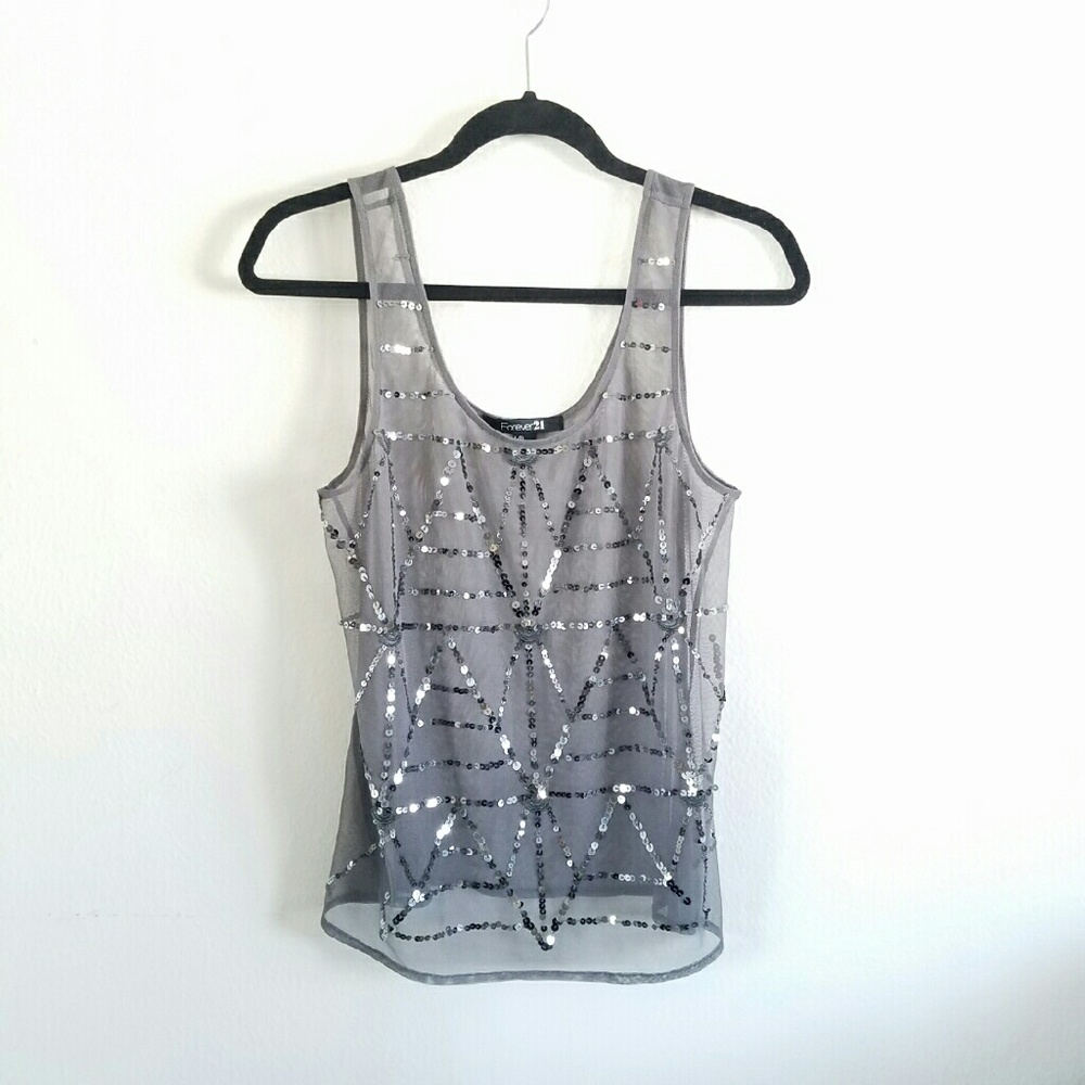 Sequin tank