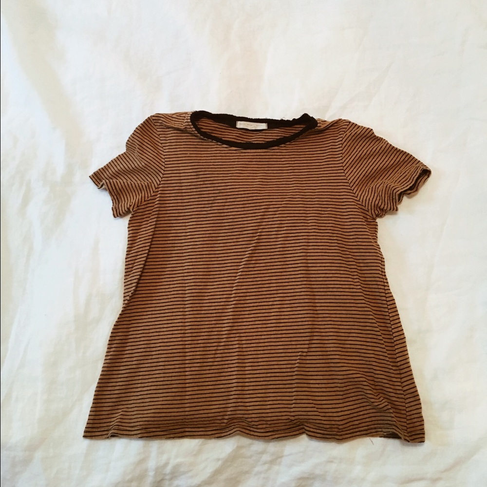 UO truly madly deeply striped tee