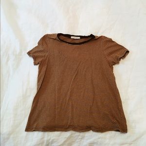 UO truly madly deeply striped tee