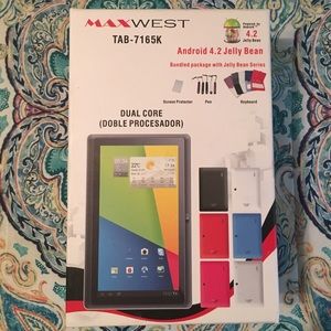Android 4.2 jelly bean Dual Core Max West Tab7165k