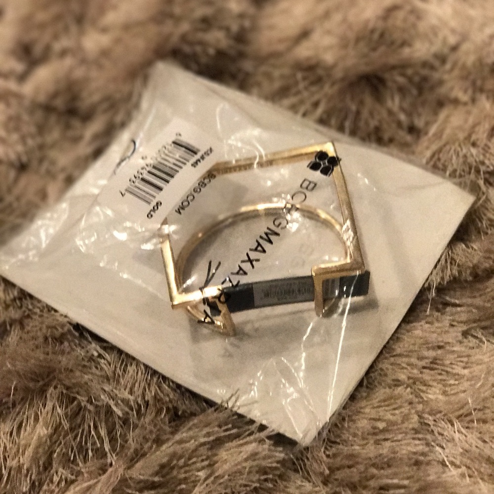 BCBGMAXAZRIA Geometric Cuff Bracelet