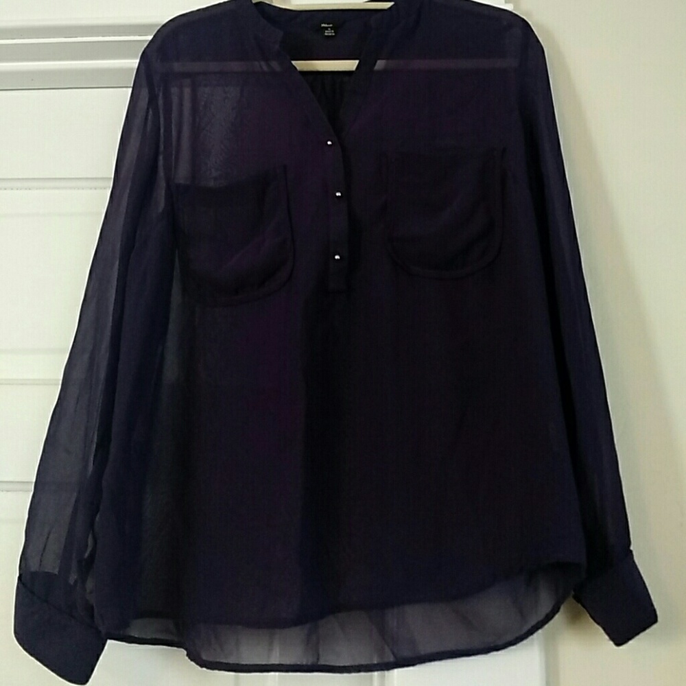 Sheer blouse